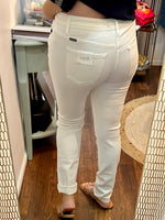 KanCan White Skinny Distressed Jeans