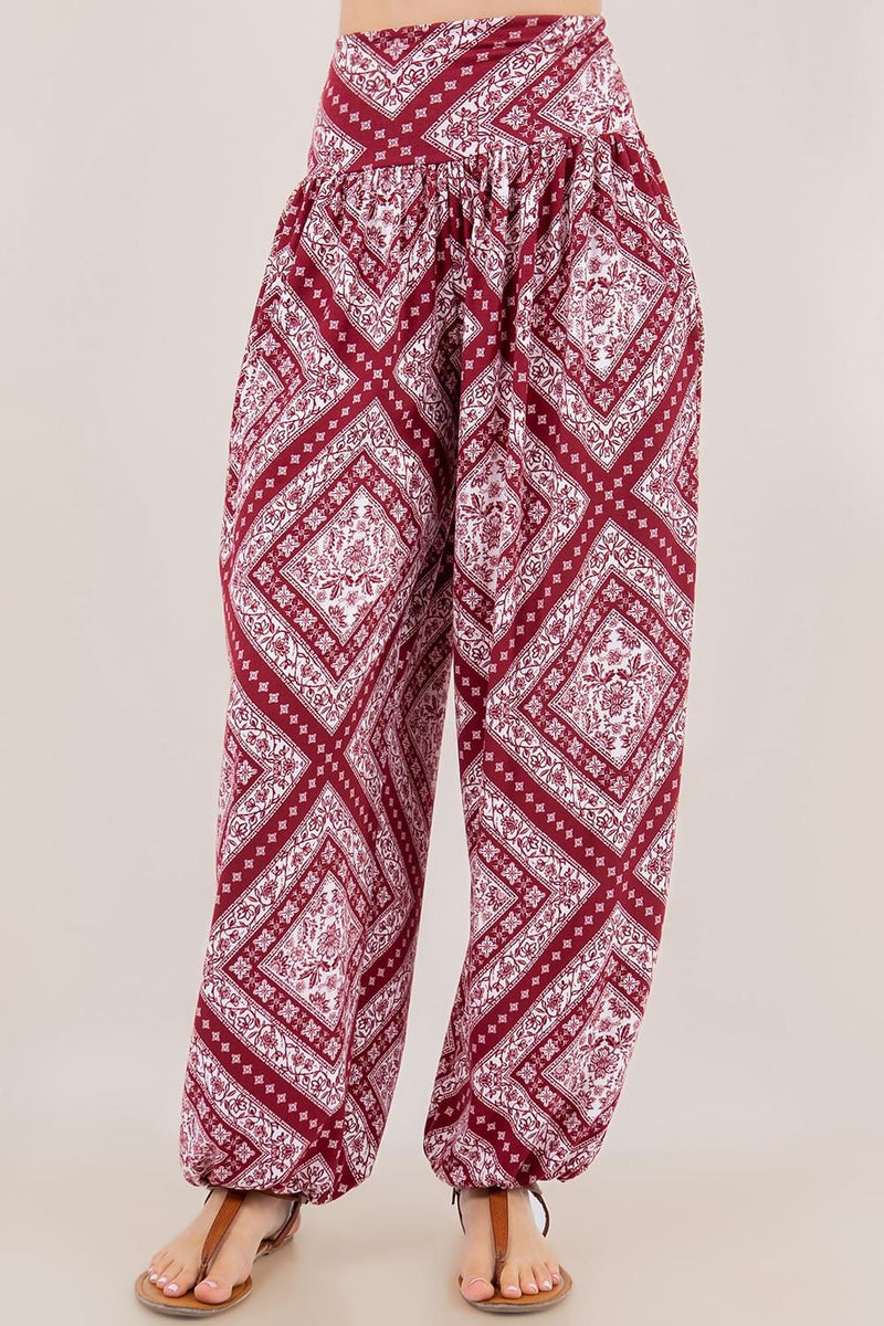 Ellis Yoga High Waist Boho Pants