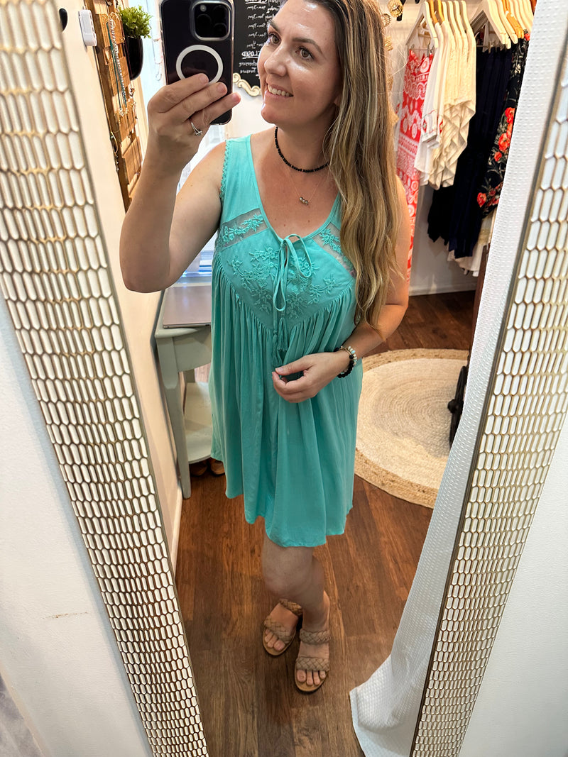 Comfy Blues Dress