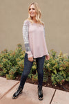 All About The Details Top in Dusty Lavender - On Hand-10-15-2020, 1XL, 2XL, 3XL, BFCM2020, EOY2020, Group A, Group B, Group C, Group D, Large, Made in the USA, Medium, On hand, Plus, Small, Tops, XL, XS-XS-Womens Artisan USA American Made Clothing Accessories