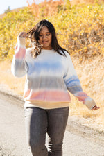 Blurred Lines Sweater-10-22-2020, 1XL, 2XL, 3XL, BFCM2020, Final Few Friday, Group A, Group B, Group C, Group D, Group V, Large, Medium, Plus, Small, Tops, XL, XS-Womens Artisan USA American Made Clothing Accessories