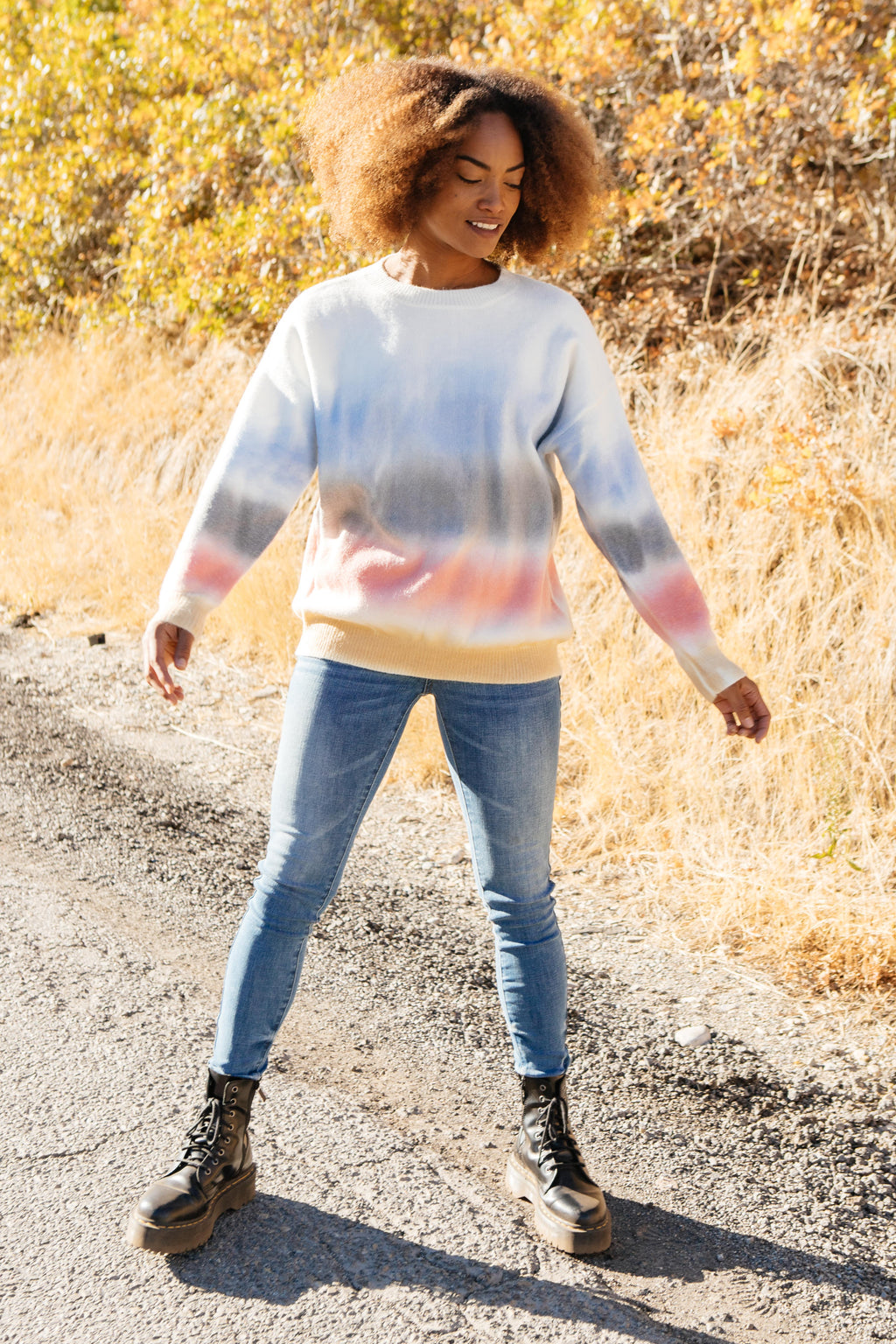 Blurred Lines Sweater-10-22-2020, 1XL, 2XL, 3XL, BFCM2020, Final Few Friday, Group A, Group B, Group C, Group D, Group V, Large, Medium, Plus, Small, Tops, XL, XS-Womens Artisan USA American Made Clothing Accessories