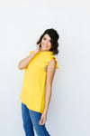 Build Me Up Buttercup Top In Yellow-1XL, 2XL, 8-11-2020, Group A, Group B, Group C, Group D, Group Y, Large, Made in the USA, Medium, Plus, SiteWide21, Small, Tops, XL-Womens Artisan USA American Made Clothing Accessories