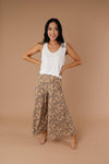 Fallen Leaves Wide Leg Pants - On Hand-1XL, 2XL, 3XL, 9-10-2020, BFCM2020, Bottoms, Group A, Group B, Group C, Group D, Group S, Large, Made in the USA, Medium, Plus, Small, Warehouse Sale, XL, XS-Medium-Womens Artisan USA American Made Clothing Accessories