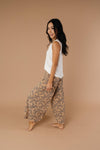 Fallen Leaves Wide Leg Pants - On Hand-1XL, 2XL, 3XL, 9-10-2020, BFCM2020, Bottoms, Group A, Group B, Group C, Group D, Group S, Large, Made in the USA, Medium, Plus, Small, Warehouse Sale, XL, XS-Medium-Womens Artisan USA American Made Clothing Accessories