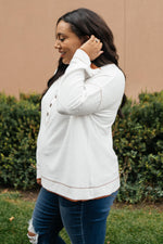 Fine Line Details Top - On Hand-10-13-2020, 1XL, 2XL, 3XL, BFCM2020, EOY2020, Group A, Group B, Group C, Group D, Group T, Group V, Group W, Large, Made in the USA, Medium, On hand, Plus, Small, Tops, XL, XS-XS-Womens Artisan USA American Made Clothing Accessories