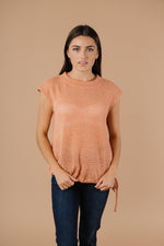 Girls Don't Sweat Sweater In Apricot-1XL, 2XL, 3XL, 9-8-2020, Group A, Group B, Group C, Group D, Group T, Group U, Group V, Group X, Group Y, Group Z, Large, Made in the USA, Medium, Plus, SiteWide21, Small, Tops, Warehouse Sale, XL, XS-Womens Artisan USA American Made Clothing Accessories