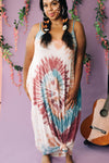 The Big Swirl Maxi Dress - On Hand-10-7-2020, 1XL, 2XL, 3XL, BFCM2020, Dresses, Group A, Group B, Group C, Group D, Group S, Group T, Large, Made in the USA, Medium, Plus, Small, XL, XS-XS-Womens Artisan USA American Made Clothing Accessories