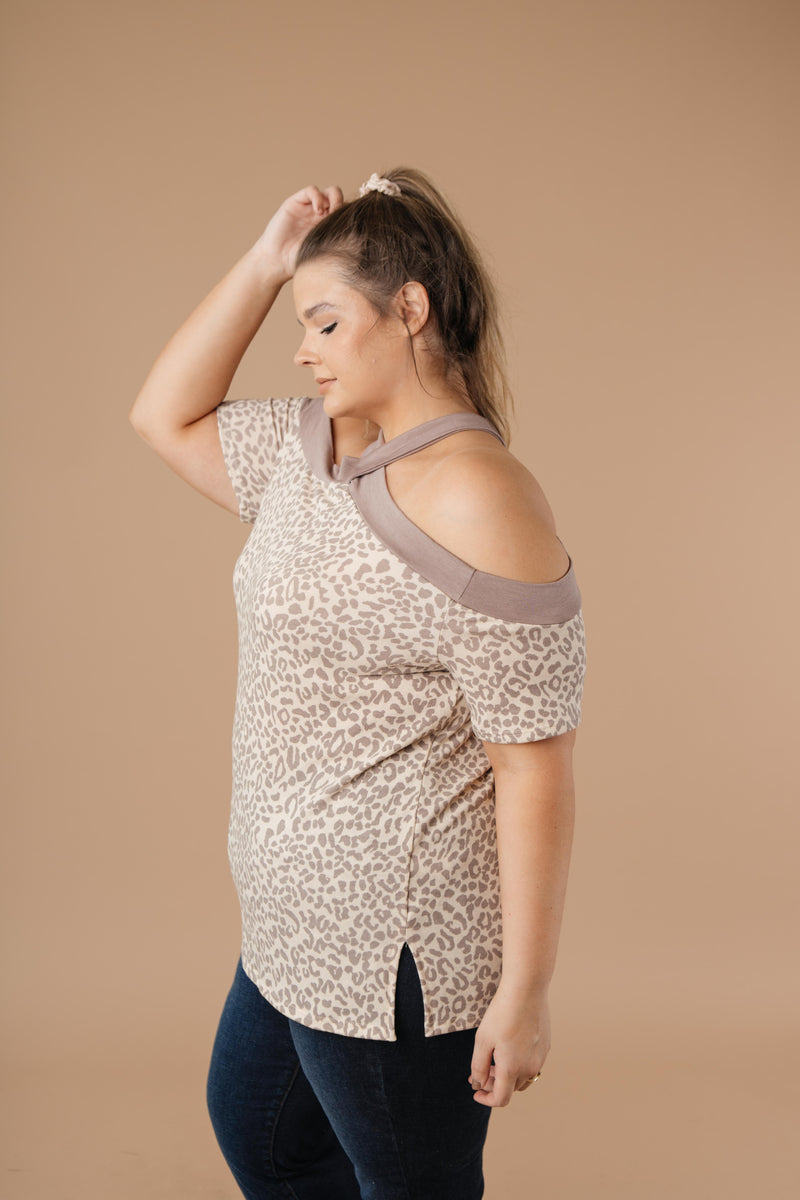 Lovely Leopard Top - On Hand-1XL, 2XL, 3XL, 9-17-2020, BFCM2020, Group A, Group B, Group C, Group D, Group T, Large, Made in the USA, Medium, Plus, Small, Tops, XL, XS-Small-Womens Artisan USA American Made Clothing Accessories