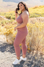 Lucy Lounging Leggings in Mauve - On Hand-10-22-2020, 1XL, 2XL, 3XL, BFCM2020, Bottoms, Group A, Group B, Group C, Group D, Group T, Group V, Group W, Large, Made in the USA, Medium, Plus, Small, XL, XS-Womens Artisan USA American Made Clothing Accessories