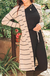 Northside Cardi in Taupe - On Hand-10-6-2020, 1XL, 2XL, 3XL, BFCM2020, Final Few Friday, Group A, Group B, Group C, Group D, Group T, Large, Made in the USA, Medium, On hand, Plus, Small, Tops, XL, XS-Small-Womens Artisan USA American Made Clothing Accessories