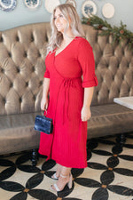 Reckless Abandon Dress In Red - On Hand-11-5-2020, 1XL, 2XL, 3XL, BFCM2020, Dresses, Group A, Group B, Group C, Group D, Group T, Group W, Large, Made in the USA, Medium, On hand, Small-Small-Womens Artisan USA American Made Clothing Accessories