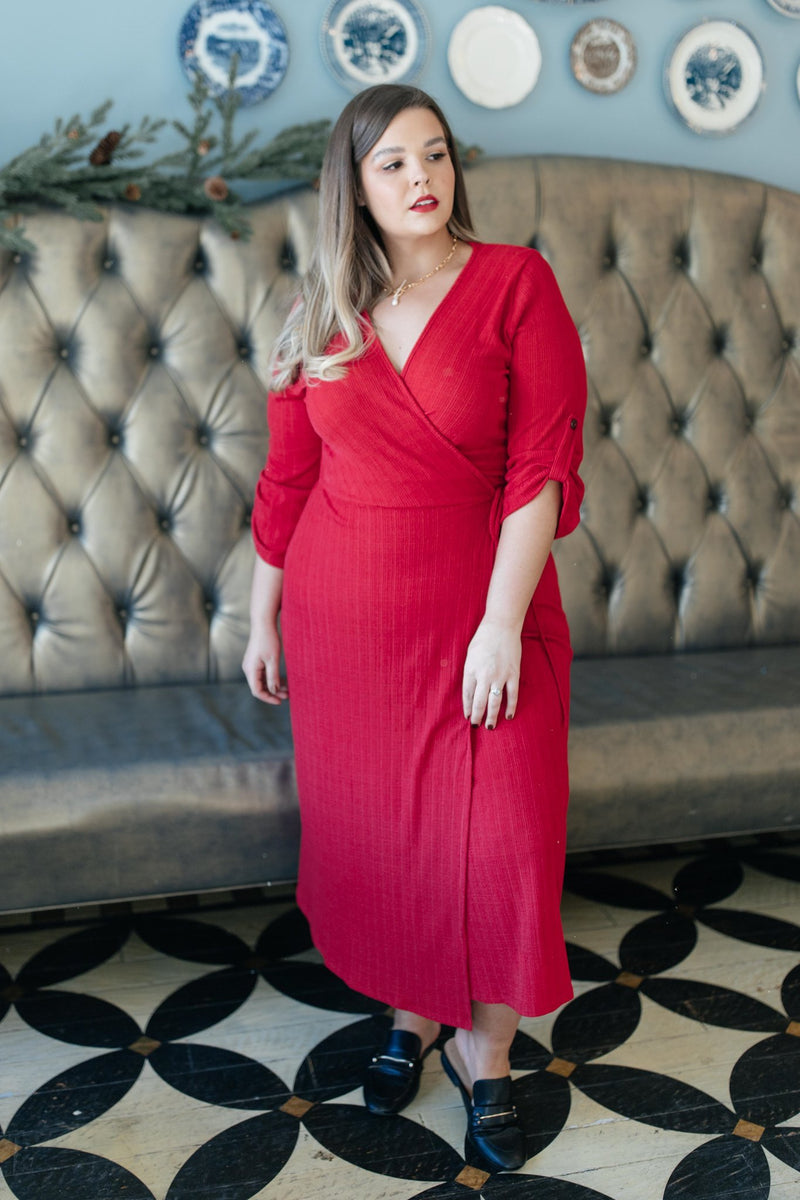 Reckless Abandon Dress In Red - On Hand-11-5-2020, 1XL, 2XL, 3XL, BFCM2020, Dresses, Group A, Group B, Group C, Group D, Group T, Group W, Large, Made in the USA, Medium, On hand, Small-Small-Womens Artisan USA American Made Clothing Accessories