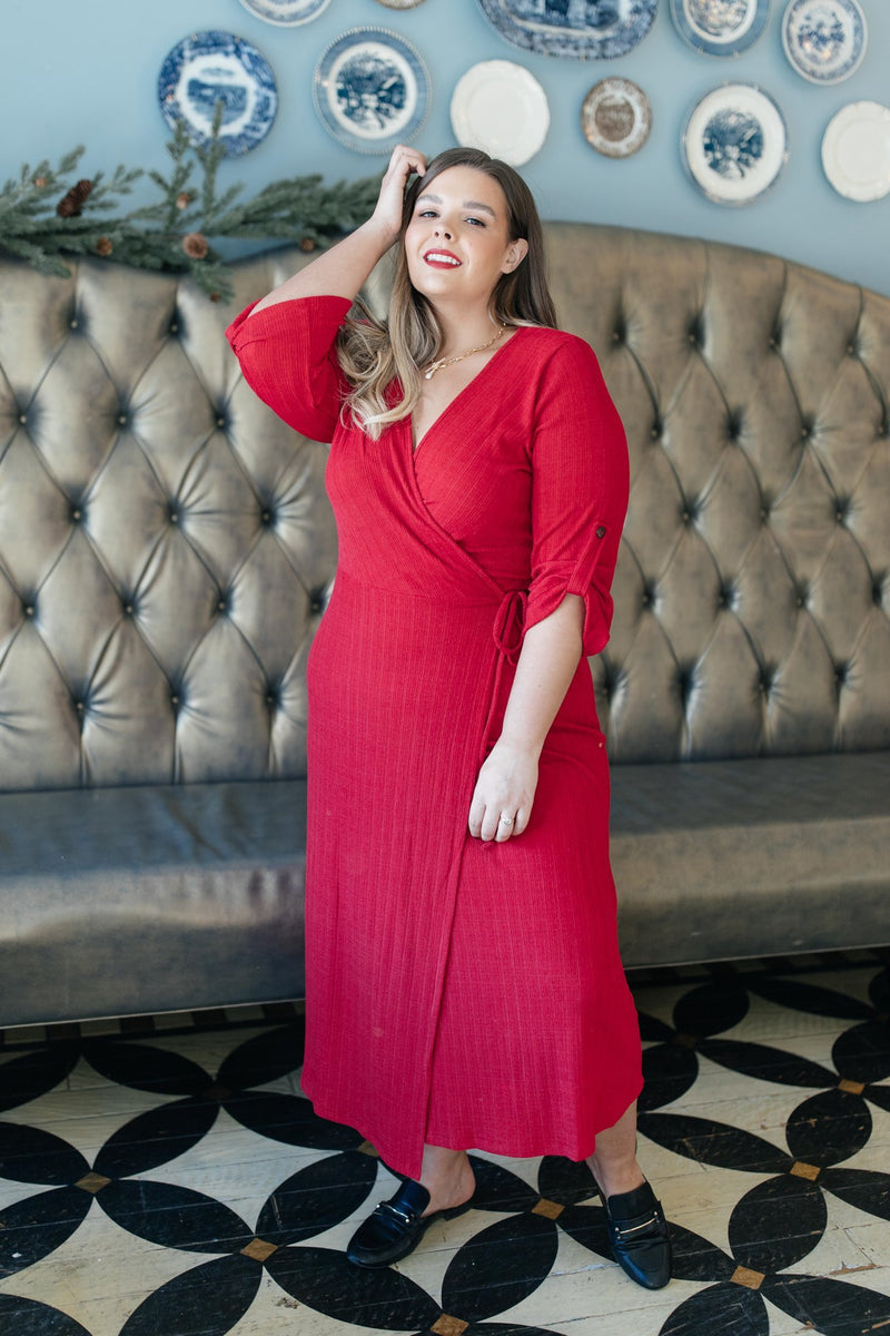 Reckless Abandon Dress In Red - On Hand-11-5-2020, 1XL, 2XL, 3XL, BFCM2020, Dresses, Group A, Group B, Group C, Group D, Group T, Group W, Large, Made in the USA, Medium, On hand, Small-Small-Womens Artisan USA American Made Clothing Accessories