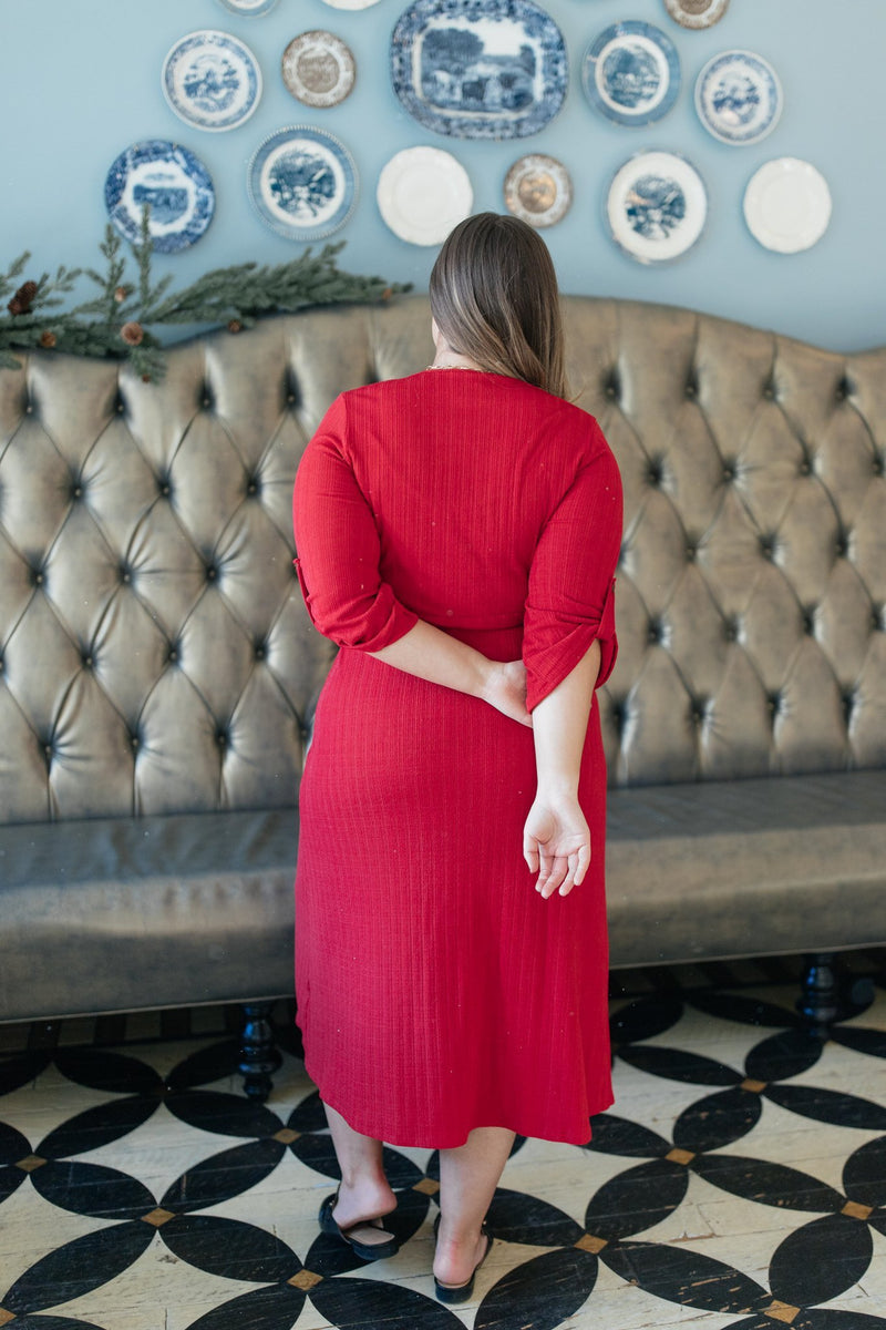 Reckless Abandon Dress In Red - On Hand-11-5-2020, 1XL, 2XL, 3XL, BFCM2020, Dresses, Group A, Group B, Group C, Group D, Group T, Group W, Large, Made in the USA, Medium, On hand, Small-Small-Womens Artisan USA American Made Clothing Accessories