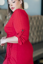 Reckless Abandon Dress In Red - On Hand-11-5-2020, 1XL, 2XL, 3XL, BFCM2020, Dresses, Group A, Group B, Group C, Group D, Group T, Group W, Large, Made in the USA, Medium, On hand, Small-Small-Womens Artisan USA American Made Clothing Accessories