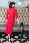 Reckless Abandon Dress In Red - On Hand-11-5-2020, 1XL, 2XL, 3XL, BFCM2020, Dresses, Group A, Group B, Group C, Group D, Group T, Group W, Large, Made in the USA, Medium, On hand, Small-Small-Womens Artisan USA American Made Clothing Accessories