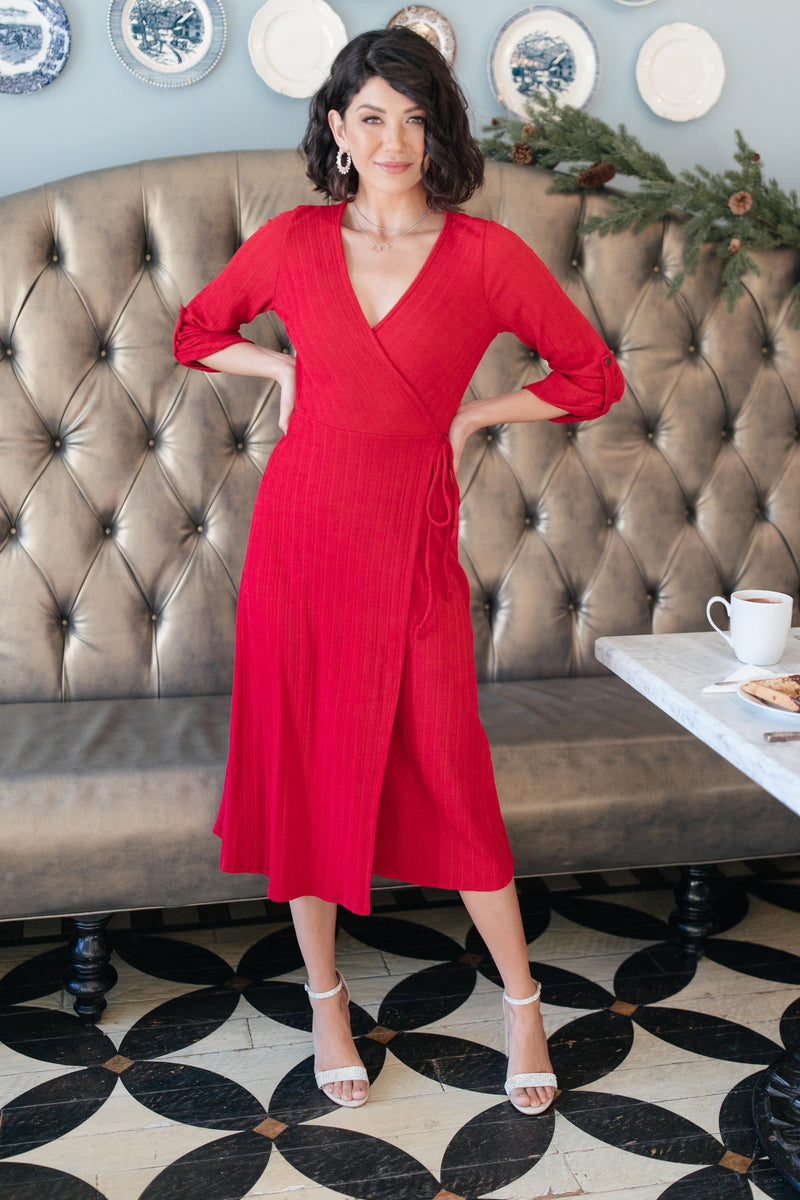 Reckless Abandon Dress In Red - On Hand-11-5-2020, 1XL, 2XL, 3XL, BFCM2020, Dresses, Group A, Group B, Group C, Group D, Group T, Group W, Large, Made in the USA, Medium, On hand, Small-Small-Womens Artisan USA American Made Clothing Accessories