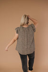 Ruffled Yoke Blouse - On Hand-1XL, 2XL, 3XL, 9-10-2020, BFCM2020, Group A, Group B, Group C, Group D, Large, Made in the USA, Medium, Plus, Restocks, Small, Tops, XL, XS-Small-Womens Artisan USA American Made Clothing Accessories