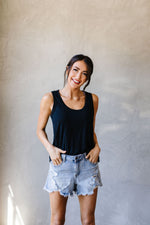 Tank Heavens Black Tank Top - On Hand-1XL, 2XL, 3XL, 8-25-2020, BFCM2020, Group A, Group B, Group C, Group D, Large, Made in the USA, Medium, On hand, Plus, Small, Tops, XL, XS-Small-Womens Artisan USA American Made Clothing Accessories