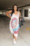 The Big Swirl Maxi Dress - On Hand-10-7-2020, 1XL, 2XL, 3XL, BFCM2020, Dresses, Group A, Group B, Group C, Group D, Group S, Group T, Large, Made in the USA, Medium, Plus, Small, XL, XS-XS-Womens Artisan USA American Made Clothing Accessories