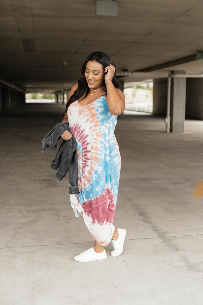The Big Swirl Maxi Dress - On Hand-10-7-2020, 1XL, 2XL, 3XL, BFCM2020, Dresses, Group A, Group B, Group C, Group D, Group S, Group T, Large, Made in the USA, Medium, Plus, Small, XL, XS-XS-Womens Artisan USA American Made Clothing Accessories