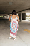 The Big Swirl Maxi Dress - On Hand-10-7-2020, 1XL, 2XL, 3XL, BFCM2020, Dresses, Group A, Group B, Group C, Group D, Group S, Group T, Large, Made in the USA, Medium, Plus, Small, XL, XS-XS-Womens Artisan USA American Made Clothing Accessories