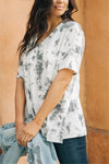 Washed Away Top - On Hand-1XL, 2XL, 3XL, 9-29-2020, BFCM2020, Group A, Group B, Group C, Group D, Group S, Large, Made in the USA, Medium, Plus, Small, Tops, XL, XS-XS-Womens Artisan USA American Made Clothing Accessories