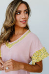 Briar Rose Waffle Knit Top - On Hand-1XL, 2XL, 3XL, 8-12-2020, 8-4-2020, BFCM2020, Bonus, Group A, Group B, Group C, Group D, Large, Made in the USA, Medium, On hand, Plus, Small, Tops-Small-Womens Artisan USA American Made Clothing Accessories