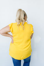 Build Me Up Buttercup Top In Yellow-1XL, 2XL, 8-11-2020, Group A, Group B, Group C, Group D, Group Y, Large, Made in the USA, Medium, Plus, SiteWide21, Small, Tops, XL-Womens Artisan USA American Made Clothing Accessories