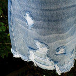 KanCan High Waist Denim Shorts-Bottoms, Denim, Sale, Shorts-Womens Artisan USA American Made Clothing Accessories