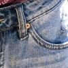 KanCan High Waist Denim Shorts-Bottoms, Denim, Sale, Shorts-Womens Artisan USA American Made Clothing Accessories