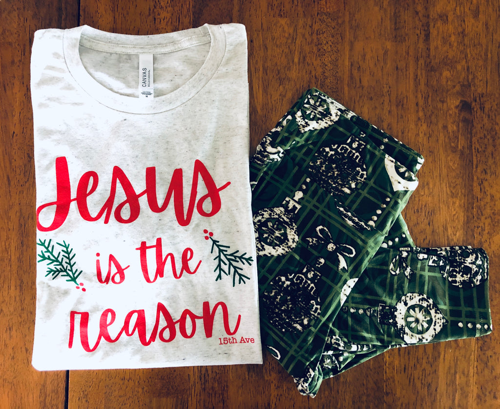 Jesus is the Reason Tee-EOY2020, Made in the USA-Womens Artisan USA American Made Clothing Accessories
