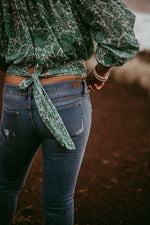 Distressed Denim--Womens Artisan USA American Made Clothing Accessories