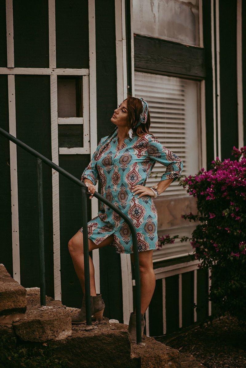 Day to Night - Ready to Wear Dress-Dresses, EOY2020, Made in the USA, On hand-Womens Artisan USA American Made Clothing Accessories