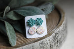Double Set - Mint Succulent - wholesale-Made in the USA-Womens Artisan USA American Made Clothing Accessories