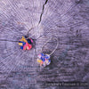 Plumeria Multi Color Earrings - Made in Hawaii-Hawaii-Womens Artisan USA American Made Clothing Accessories