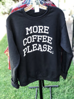 More Coffee Please--Womens Artisan USA American Made Clothing Accessories