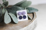 Double Set - Lilac Succulent - wholesale-Made in the USA-Womens Artisan USA American Made Clothing Accessories