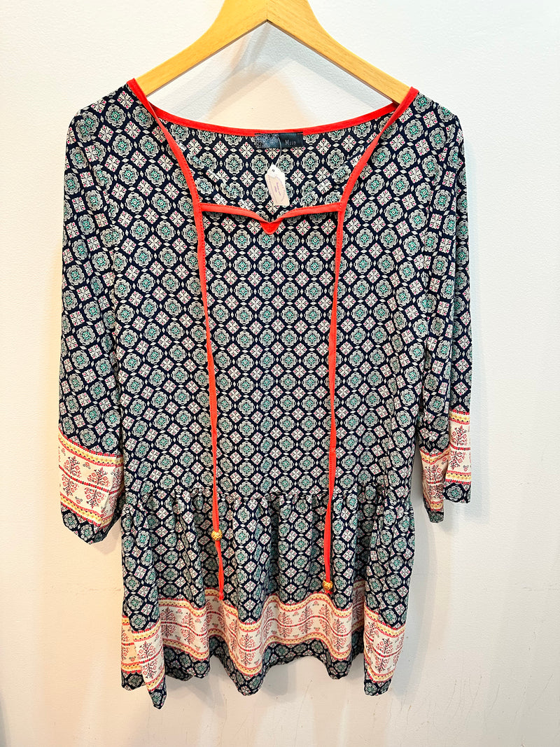 Peasant-ly Sweet Tunic Dress