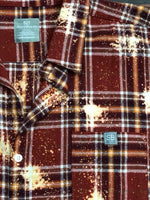 Bleached Flannel-Made in the USA, Sale-Womens Artisan USA American Made Clothing Accessories