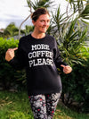 More Coffee Please--Womens Artisan USA American Made Clothing Accessories