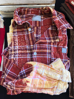 Bleached Flannel-Made in the USA, Sale-Womens Artisan USA American Made Clothing Accessories