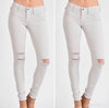 Stone Distressed Jegging Denim-Made in the USA-Womens Artisan USA American Made Clothing Accessories