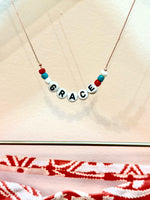 Grace Word Necklace