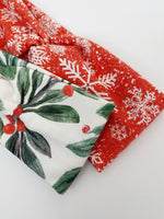 Christmas Mistletoes Headband - On Hand--Womens Artisan USA American Made Clothing Accessories