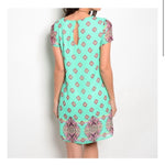 Mint to be Paisley Dress