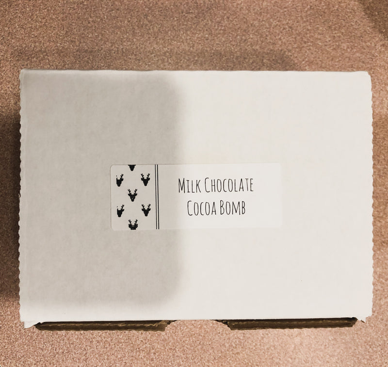 Three “Mini” Milk Cocoa Bombs--Womens Artisan USA American Made Clothing Accessories