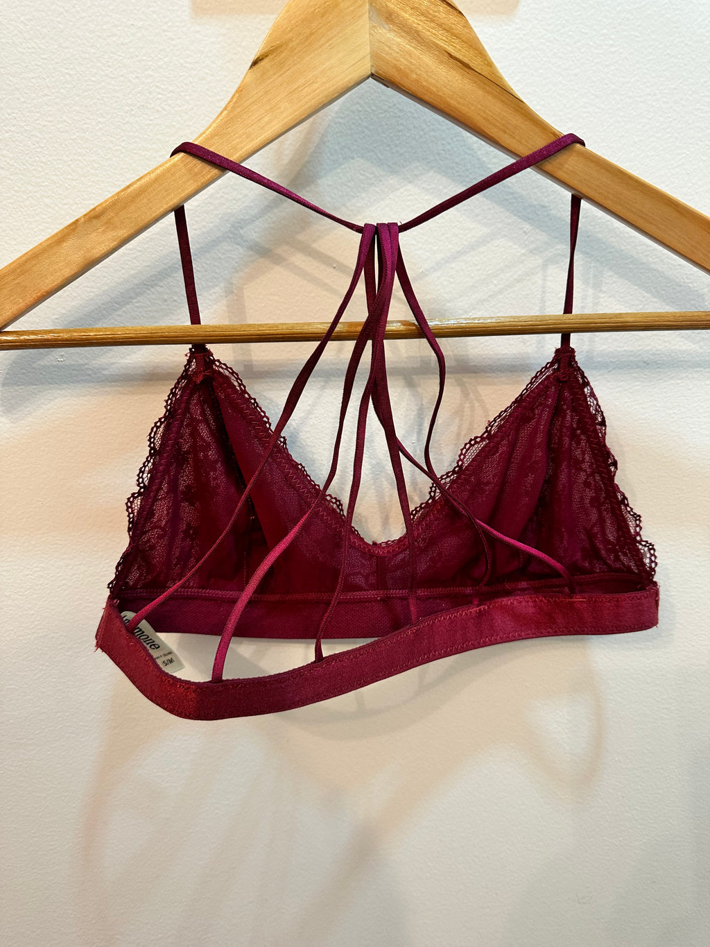 Maroon Bralette