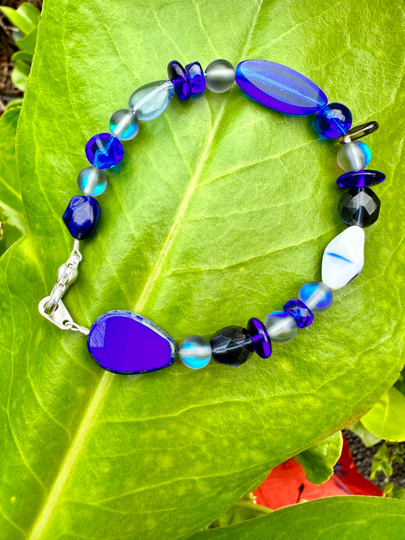 Feeling the Blues Crystals & Gems Bracelet